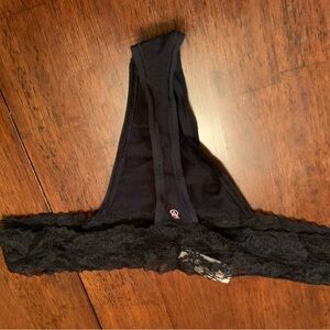 Brand new authentic Victoria’s Secret lace string 100% cotton underwear